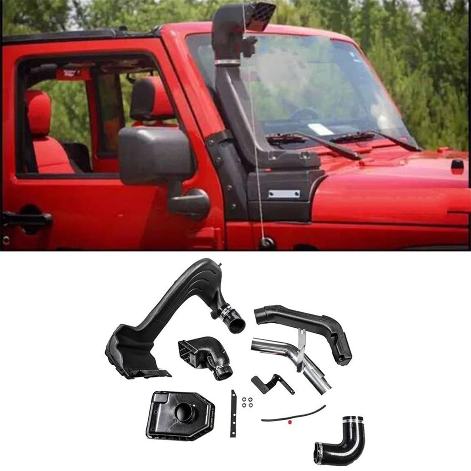 Auto-Lufteinlass Rohr Für Jeep Für Wrangler JK J182 2007 2008 2009 2010 2011 2012 2013 2014 2015 2016 2017 Schwarz ABS Schnorchel System Air Intake Kit Lufteinlässe Auto-Lufteinlass Rohr Für Jeep Für Wrangler JK J182 2007 2008 2009 2010 2011 2012 2013 2014 2015 2016 2017 Schwarz ABS Schnorchel System Air Intake Kit Lufteinlässe von MESKEL