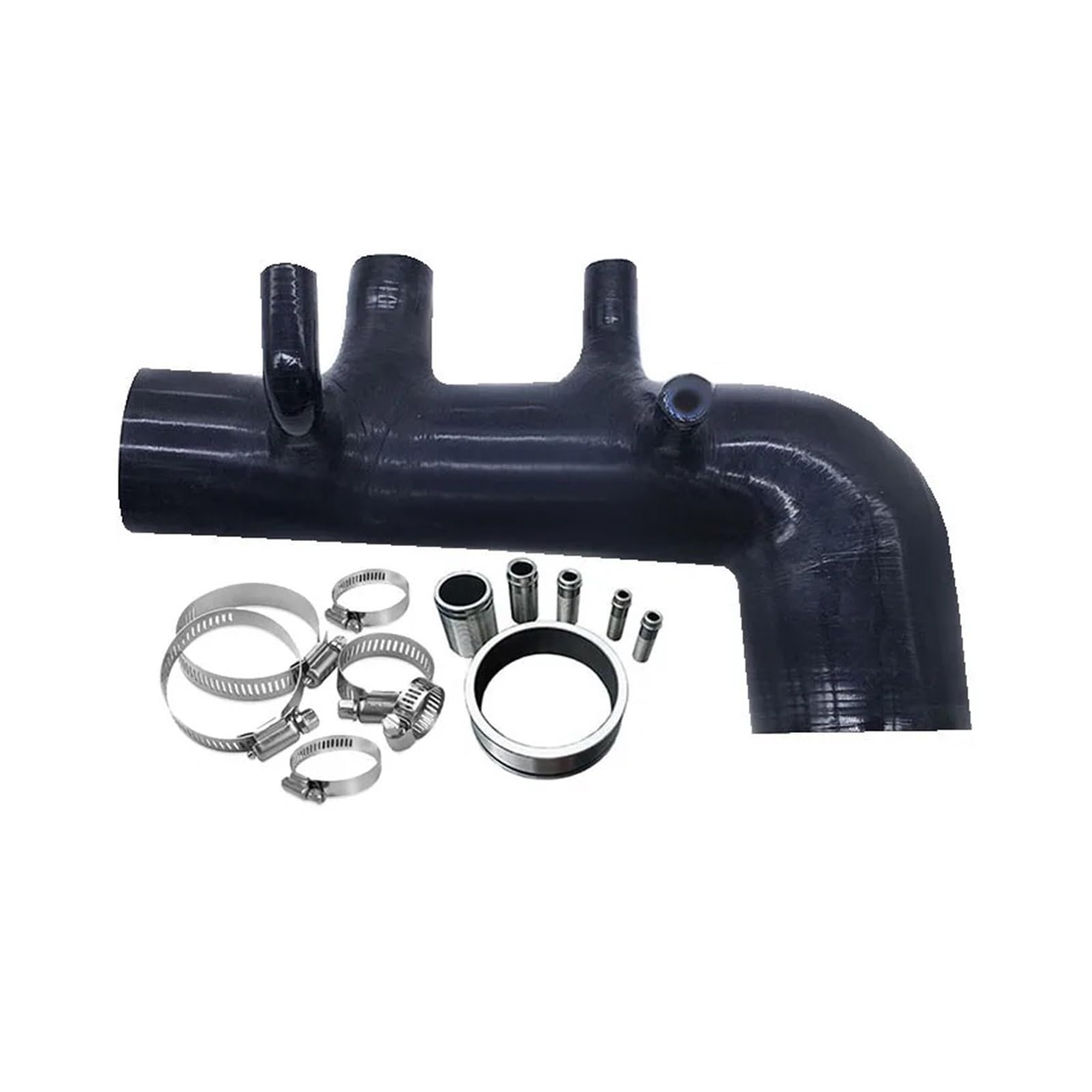 Auto-Lufteinlass Rohr Für Subaru Für Impreza GC8 EJ20 STI Für WRX VER MK5-6 Silikon Turbo Einlass Ansaugrohr Schlauch Lufteinlässe(Schwarz) von MESKEL