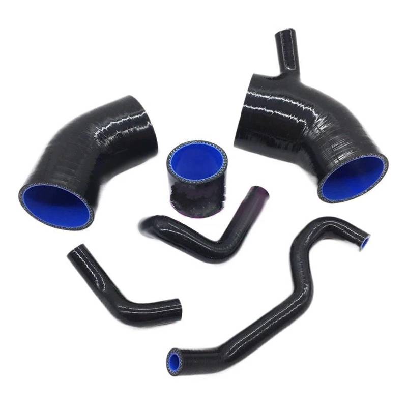 Auto-Lufteinlass Rohr Für Toyota Für CELICA GT-Four ST185 A/V/RALLY/RC3S-GTE 1989-1991 1992 1993 Silikon Kühler Schlauch Kit ANSAUG UND Boost Schlauch SCHWARZ Lufteinlässe von MESKEL