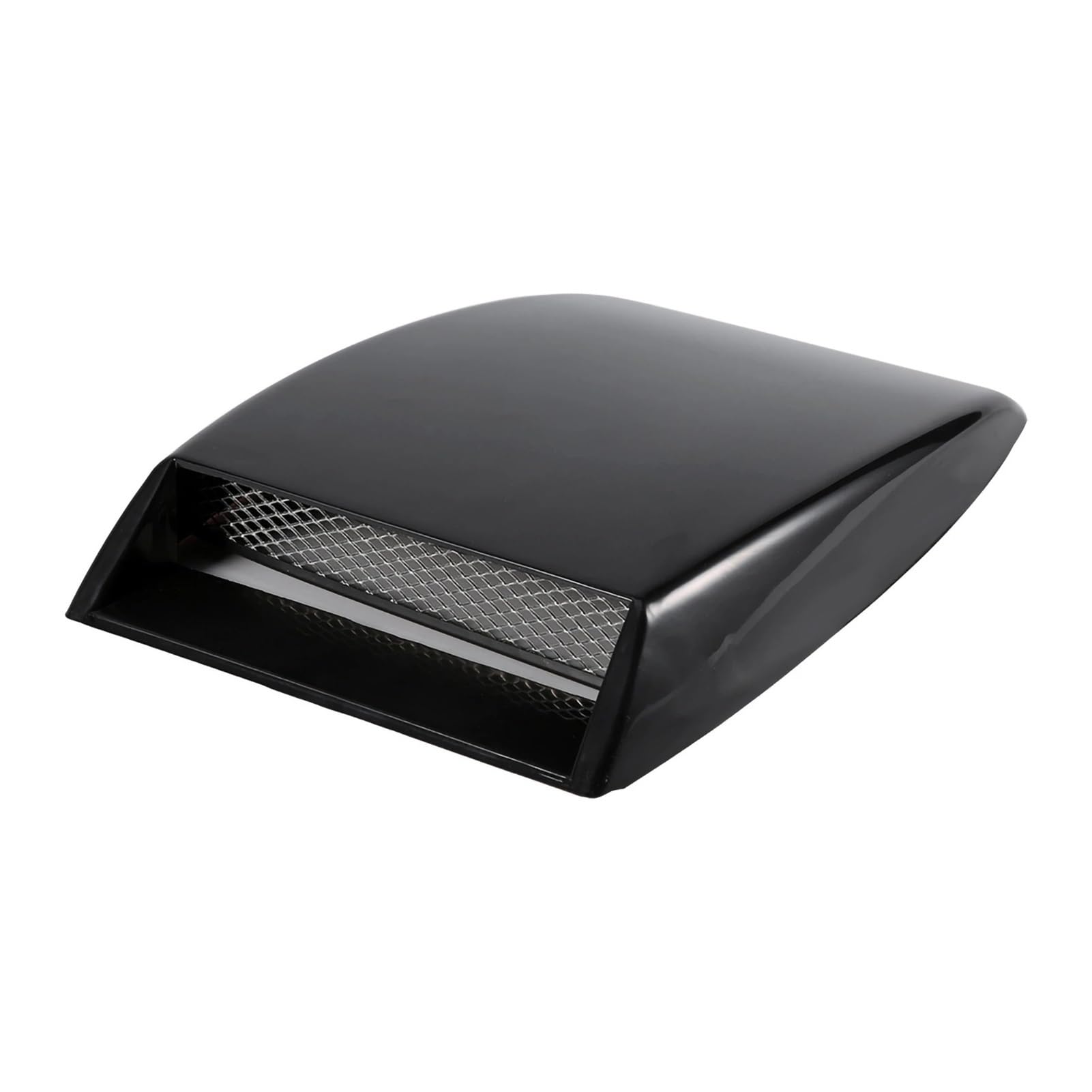 Auto-Lufteinlass Rohr Für Universal Auto Tuning Auto Air Flow Intake Hood Scoop Vent Motorhaube Dekorative Abdeckung Zubehör Lufteinlässe(Schwarz) von MESKEL
