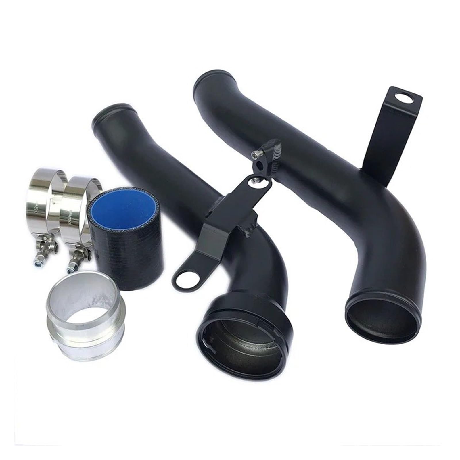 Auto-Lufteinlass Rohr Für VW Für Golf MK5/MK6/Für GTI Für Scirocco Entladung Rohr Conversion Boost Rohr Kit Lufteinlässe(Schwarz) von MESKEL