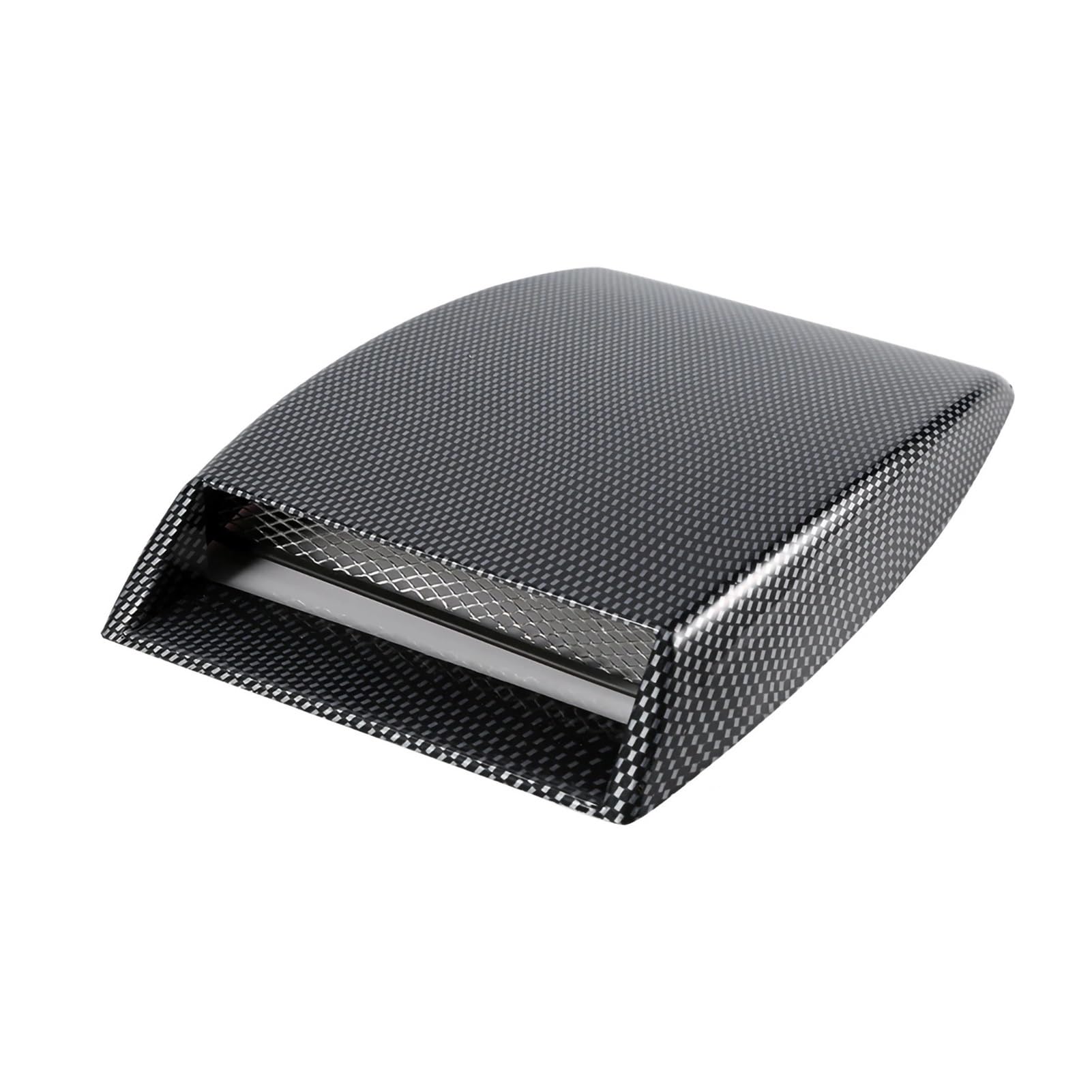 Auto-Lufteinlass Rohr Für VW Für Passat Universal Auto Tuning Auto Air Flow Intake Hood Scoop Vent Bonnet Dekorative Abdeckung Zubehör Lufteinlässe(Kohlefaser) von MESKEL