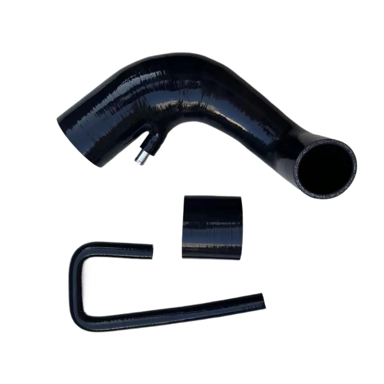 Auto-Lufteinlass Rohr Für Vauxhall Für Astra Mk5 VXR Direct Route Induction Hose Verwendung Mit 19CDTI Airbox Oder 80mm Luftfilter 2004-2011 2012 Silikon Ansauginduktion Lufteinlässe(Rot) von MESKEL