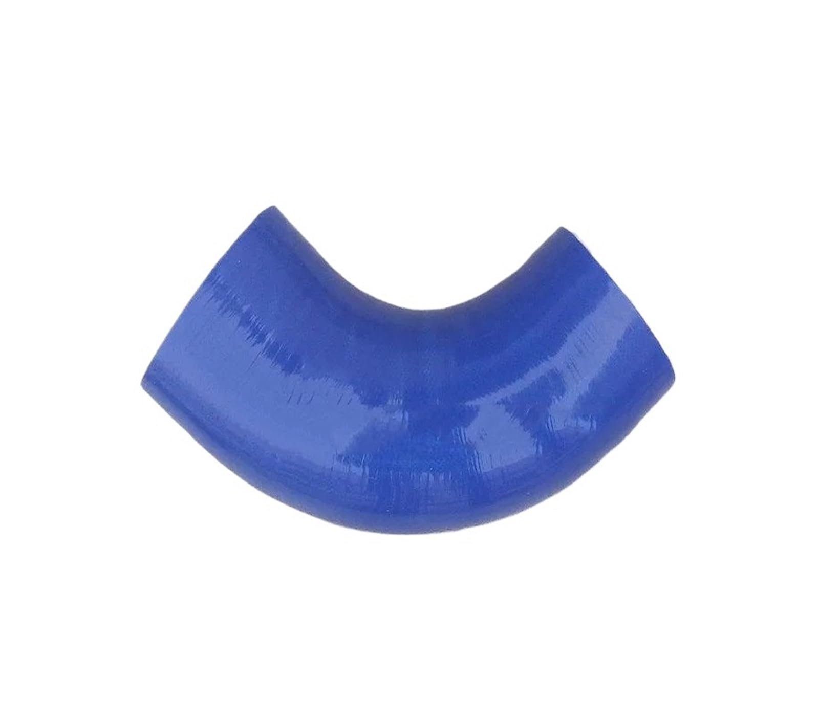 Auto-Lufteinlass Rohr Ladeluftkühler-Turborohr, Blau, 10,2 cm Zoll, 90-Grad-Winkelkupplung, Silikonschlauch, 102 Mm Lufteinlässe(Weiß) von MESKEL