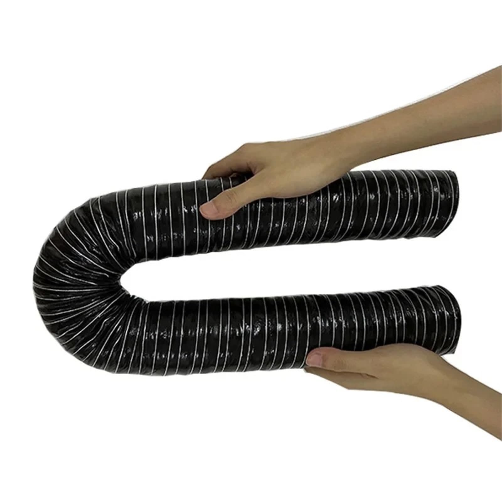 Auto-Lufteinlass Rohr Universelles Luftansaugrohr Die Motorhaube Luftführungsschlauch Kälte-Und Hitzebeständig Temperaturbeständig Flexibles Filterrohr ID: 20–115 Mm, 0,5M Lufteinlässe(76mm) von MESKEL