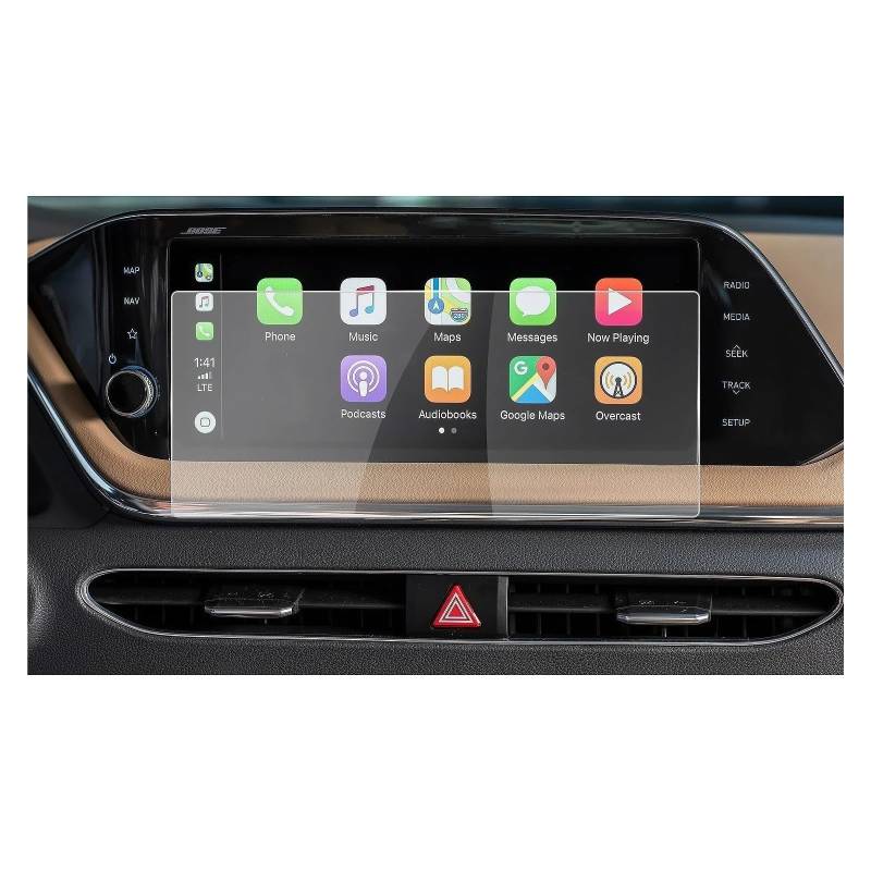 GPS Displayschutzfolie 10,25 Zoll Auto Navigation Touch Center Screen Protector Für Sonata Für DN8 2020 2021 2022 Auto Innen Zubehör Navigation Schutzfolie von MESKEL