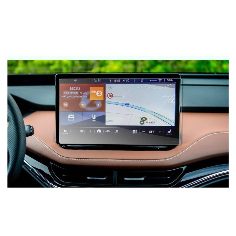 GPS Displayschutzfolie 13-Zoll Auto GPS Navigation PET Screen Protector Für Skoda Für Enyaq IV 2021-2023 2024Auto Innen Zubehör Navigation Schutzfolie von MESKEL
