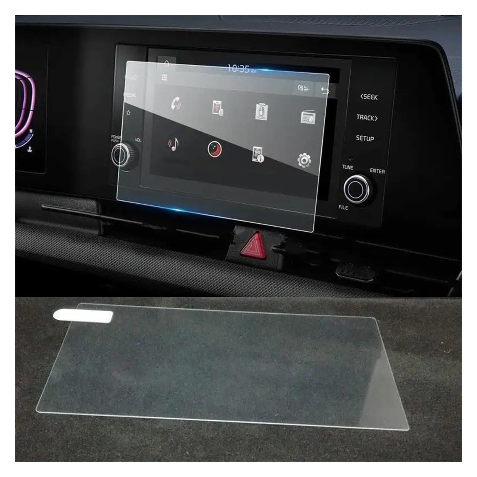 GPS Displayschutzfolie 8 Zoll Auto Multimedia GPS Navigation Schutz Aufkleber Gehärtetes Glas Screen Protector Für Kia Für Sportage NQ5 2022 Navigation Schutzfolie GPS Displayschutzfolie 8 Zoll Auto Multimedia GPS Navigation Schutz Aufkleber Gehärtetes Glas Screen Protector Für Kia Für Sportage NQ5 2022 Navigation Schutzfolie von MESKEL