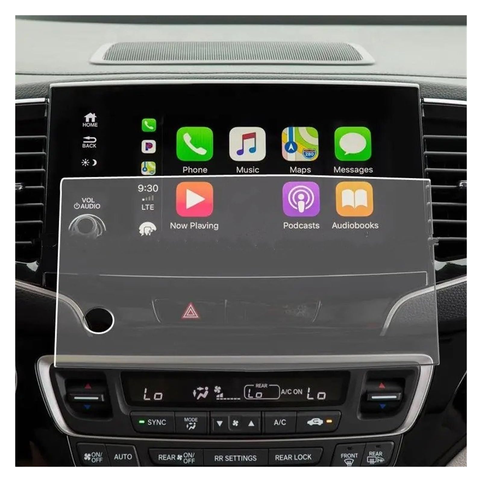 GPS Displayschutzfolie 8 Zoll Autoradio GPS Navigation Auto Displayschutzfolie Aus Gehärtetem Glas Für Pilot 2019 2020 2021 2022 Navigation Schutzfolie von MESKEL