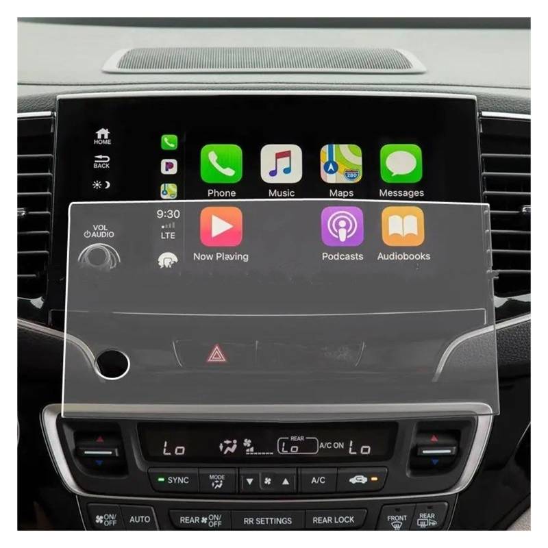 GPS Displayschutzfolie 8 Zoll Autoradio GPS Navigation Auto Displayschutzfolie Aus Gehärtetem Glas Für Pilot 2019 2020 2021 2022 Navigation Schutzfolie von MESKEL