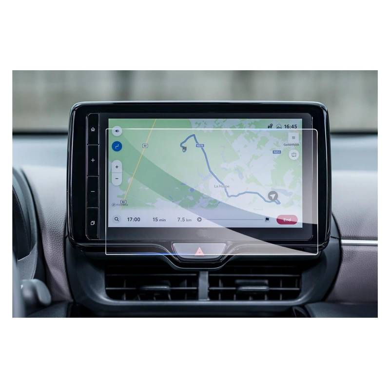 GPS Displayschutzfolie 9-Zoll Auto Navigation Touch Screen Protector Für Yaris Für Kreuz 2021 2022 2023 Auto Innen Zubehör Navigation Schutzfolie von MESKEL