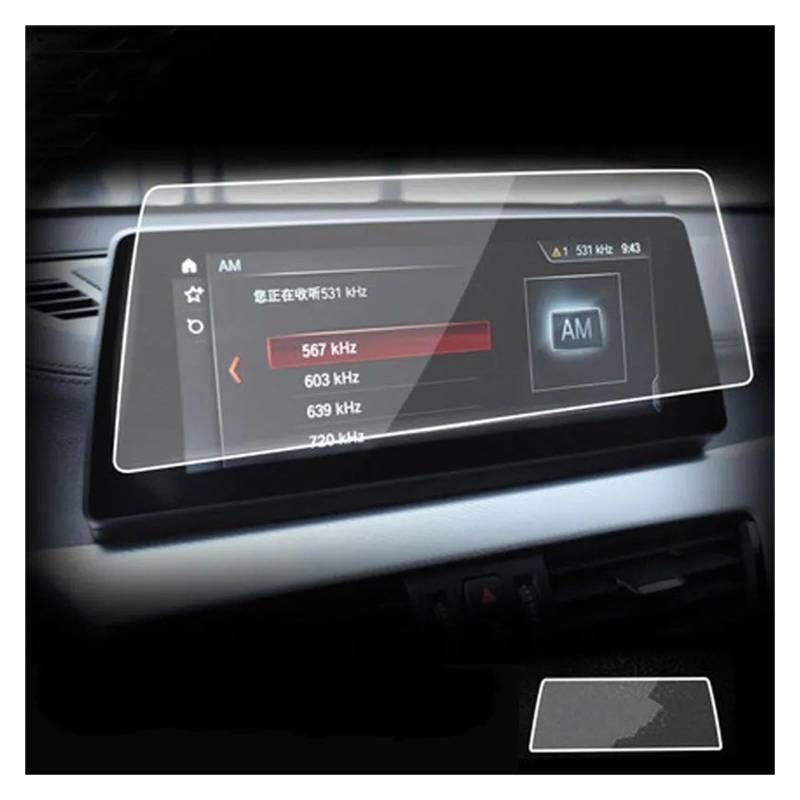 GPS Displayschutzfolie Auto Navigation Gehärtetem Glas LCD Bildschirm Aufkleber Schutz Film Für X2 F39 2018 2019 2020 2021 Touch Display Schutz Inter Navigation Schutzfolie(10.25 inch) von MESKEL