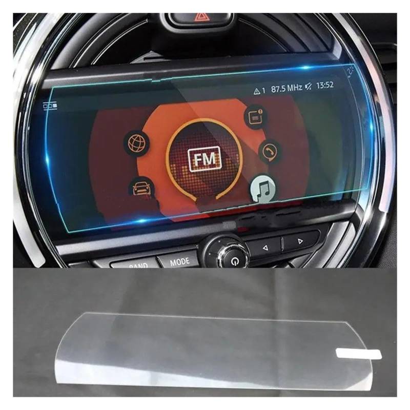 GPS Displayschutzfolie Für Mini Für Cooper F55 F56 F57 F60 6,5 8,8 Zoll Auto GPS Navigation Instrument Panel Schutz Film Gehärtetes Glas Screen Protector Navigation Schutzfolie(GPS Panel 8.8 inch) von MESKEL