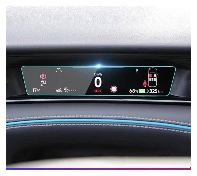 GPS Displayschutzfolie Für VW Für ID.7 2024 15 Zoll LCD Auto Radio GPS Navigation Gehärtetes Glas Und Dashboard Screen Film Schutz Navigation Schutzfolie(Dashboard) von MESKEL