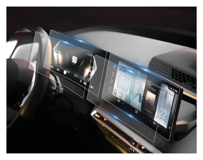 GPS Displayschutzfolie Für X5 IX I4 I7 Für X6 Für X7 IDrive 8 23-24 12,3 Zoll Auto LCD GPS Navigation Gehärtetes Glas Und Dashboard Screen Film Schutz Navigation Schutzfolie von MESKEL