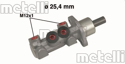 Metelli Hauptbremszylinder [Hersteller-Nr. 05-0451] für VW von METELLI