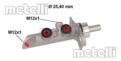 Metelli Hauptbremszylinder [Hersteller-Nr. 05-0891] für Renault von METELLI
