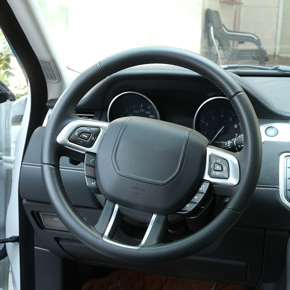 ABS Chrom Innenausstattung Lenkradknopfleiste Für Range Rover Evoque 2011-2019 von METYOUCAR