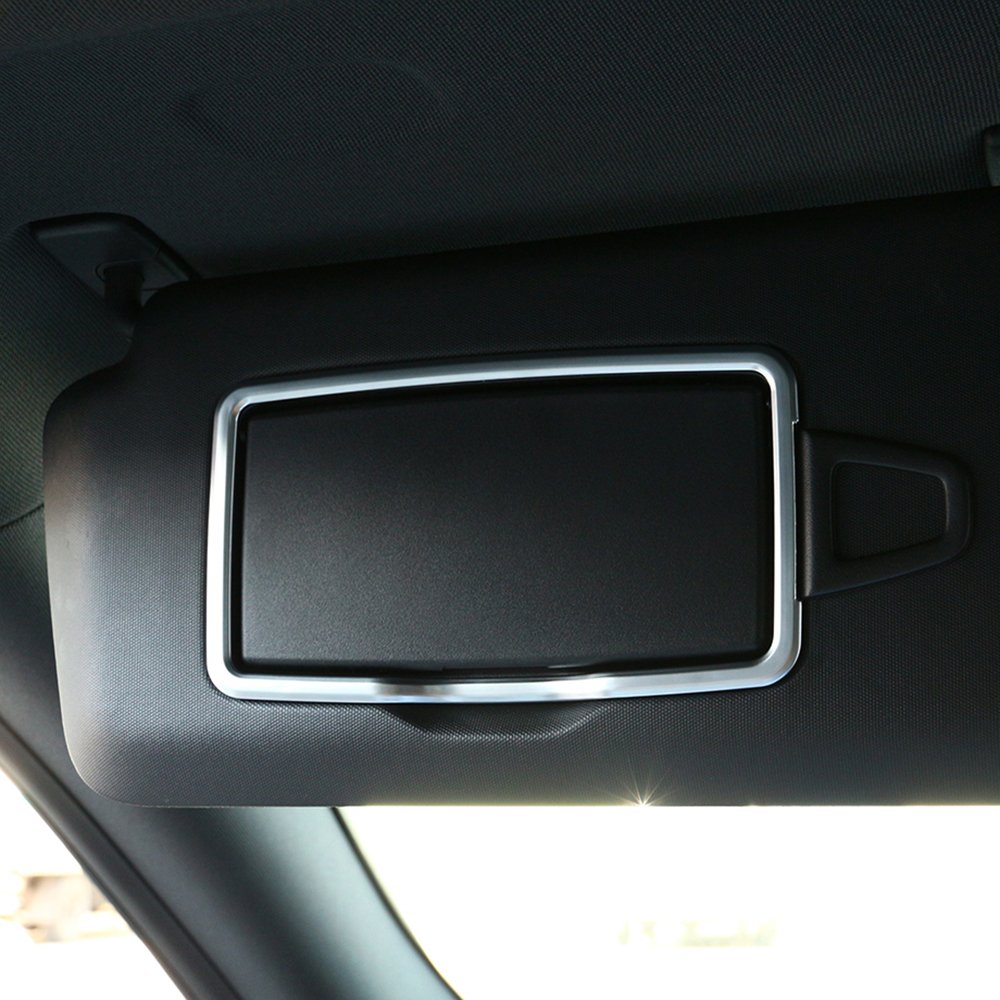 ABS Matte Car Interior Schminkspiegel Dekoration Trim Für A C CLA GLC GLE ML GLA Klasse W204 W205 X204 von METYOUCAR