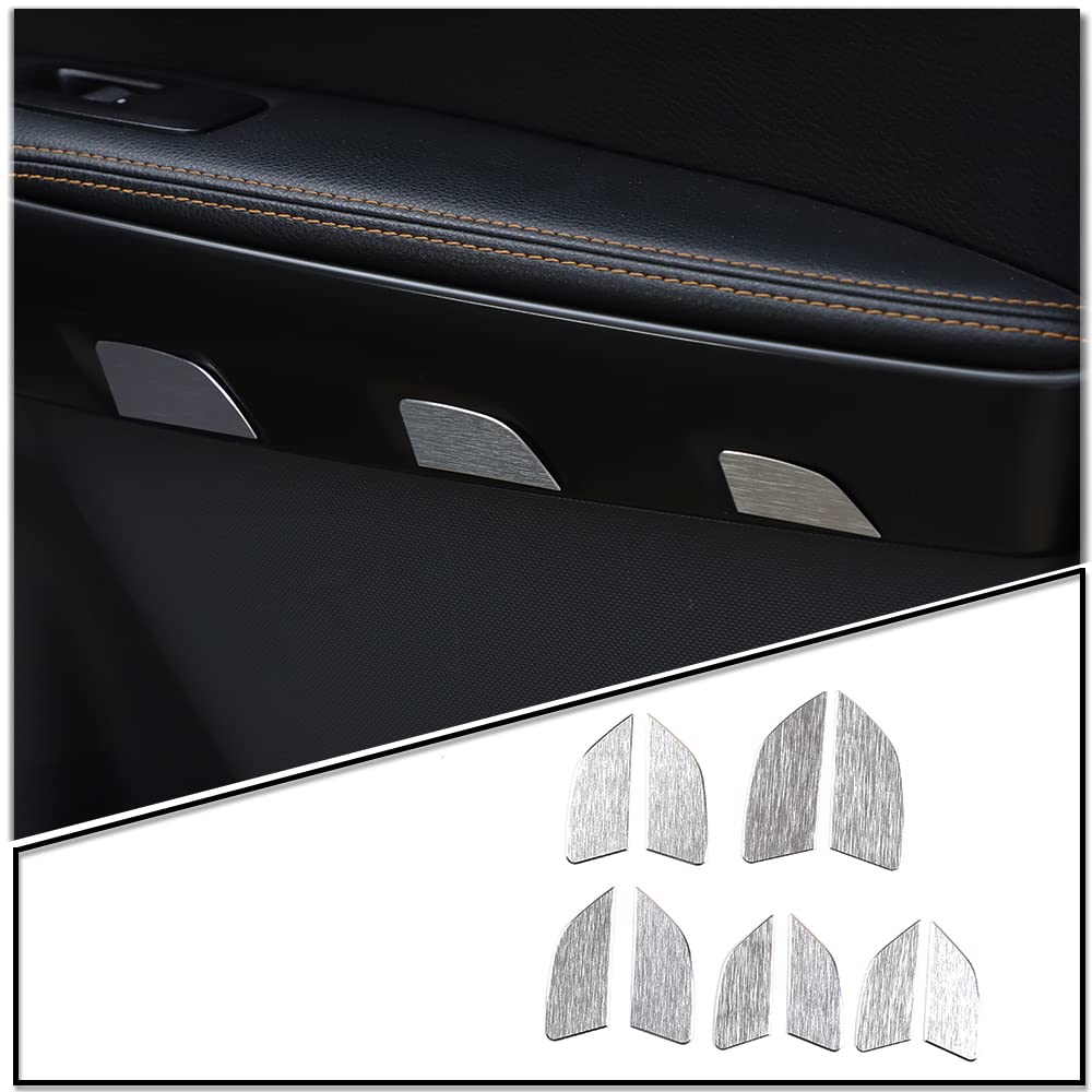 Auto-Innenraum-Tür-Dekoration, Verkleidung für Ford Ranger Wildtrak 2015-2021, Auto-Zubehör, 10 Stück von METYOUCAR