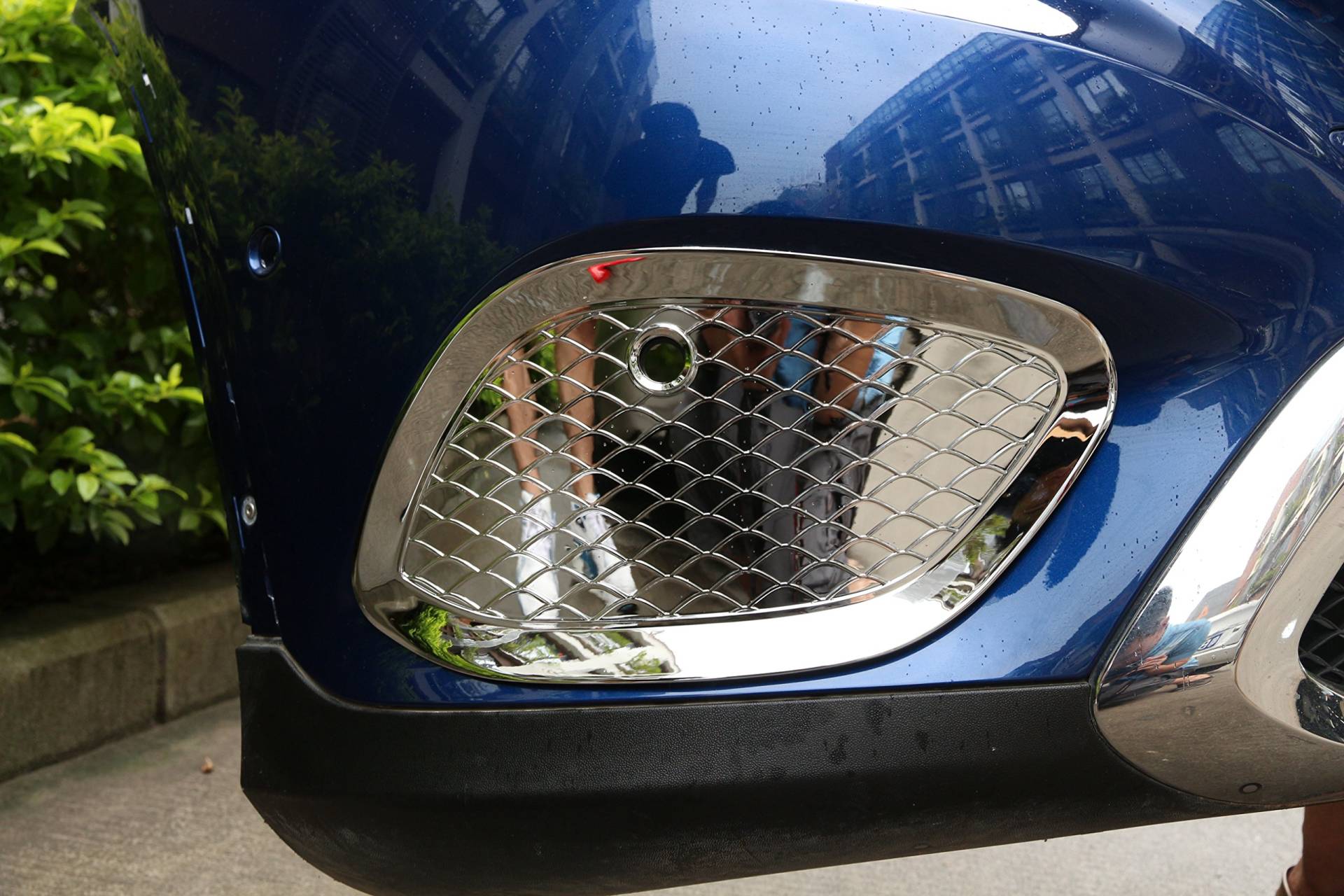 Auto Nebelscheinwerfer Light Frame Trim für GLC Klasse X253 GLC200 GLC250 GLC300 2015-2017 von METYOUCAR