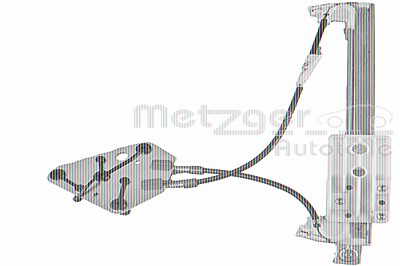 Metzger Fensterheber [Hersteller-Nr. 2160507] für VW von METZGER