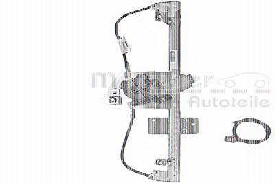 Metzger Fensterheber [Hersteller-Nr. 2160534] für Dacia, Renault von METZGER