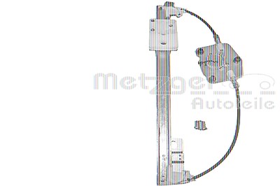 Metzger Fensterheber [Hersteller-Nr. 2160543] für VW von METZGER