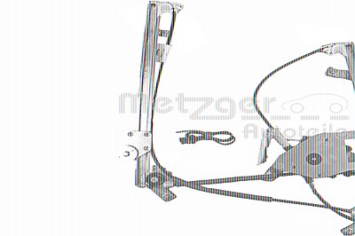 Metzger Fensterheber [Hersteller-Nr. 2160545] für BMW von METZGER