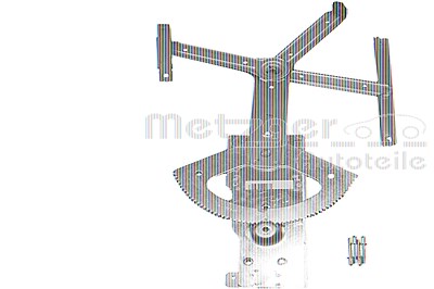 Metzger Fensterheber [Hersteller-Nr. 2160578] für Opel von METZGER