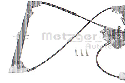 Metzger Fensterheber [Hersteller-Nr. 2160581] für Ford von METZGER