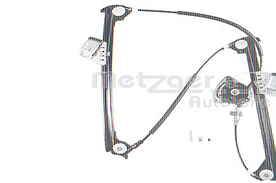 Metzger Fensterheber [Hersteller-Nr. 2160592] für Porsche von METZGER