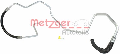 Metzger Hydraulikschlauch, Lenkung [Hersteller-Nr. 2361058] für Peugeot von METZGER