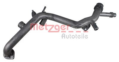 Metzger Kühlmittelrohrleitung [Hersteller-Nr. 4010197] für Audi von METZGER