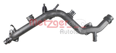 Metzger Kühlmittelrohrleitung [Hersteller-Nr. 4010198] für Audi von METZGER