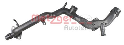 Metzger Kühlmittelrohrleitung [Hersteller-Nr. 4010201] für Audi von METZGER