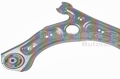 Metzger Lenker, Radaufhängung [Hersteller-Nr. 58118302] für Audi, Seat, Skoda, VW von METZGER