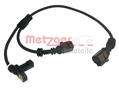 Metzger 1x ABS Sensor, Raddrehzahl [Hersteller-Nr. 0900657] für Ford, Seat, VW von METZGER