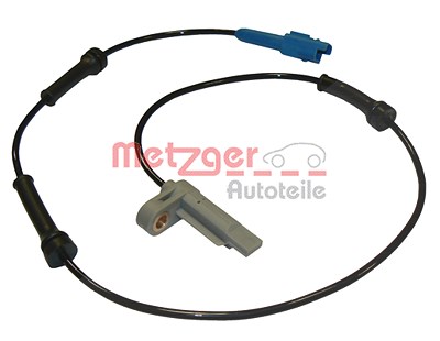 Metzger 1x ABS-Sensor Hinterachse [Hersteller-Nr. 0900312] für Peugeot von METZGER