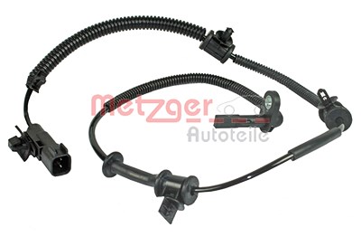 Metzger 1x ABS-Sensor Vorderachse [Hersteller-Nr. 0900691] für Opel, Saab von METZGER