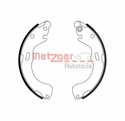 Metzger Bremsbackensatz [Hersteller-Nr. MG970] für Ford, Mazda von METZGER
