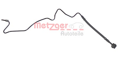 Metzger Bremsschlauch Hinterachse rechts [Hersteller-Nr. 4119355] für Audi, Seat, Skoda, VW von METZGER