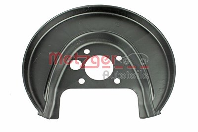 Metzger Deckblech für Bremsscheibe Hinten rechts [Hersteller-Nr. 6115002] für Audi, Seat, Skoda, VW von METZGER