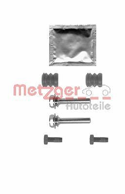 Metzger Führungshülsensatz, Bremssattel [Hersteller-Nr. 113-1301X] für Abarth, Alfa Romeo, Audi, BMW, Fiat, Ford, Hyundai, Lada, Lancia, Mazda, Merced von METZGER