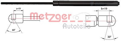 Metzger Gasfeder, Koffer-/Laderaum [Hersteller-Nr. 2110475] für Hyundai von METZGER