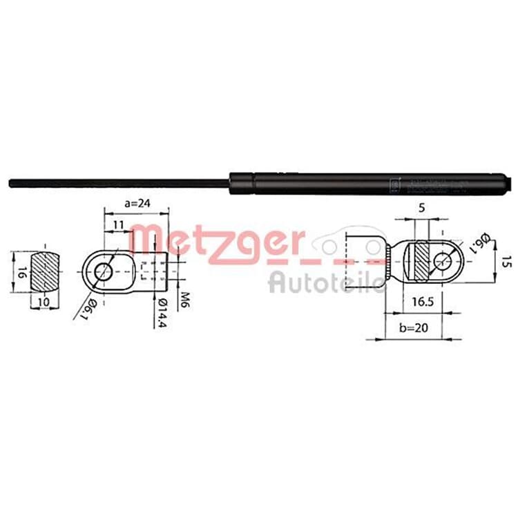 Metzger Gasfeder f?r Kofferraum Porsche 911 Metzger Gasfeder f?r Kofferraum Porsche 911 von METZGER