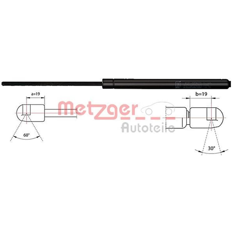 Metzger Gasfeder f?r Motorhaube Audi A6 4F Metzger Gasfeder f?r Motorhaube Audi A6 4F von METZGER