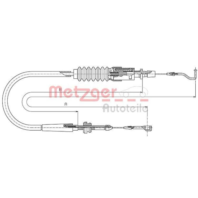 Metzger Gaszug VW Transporter T4 Metzger Gaszug VW Transporter T4 von METZGER