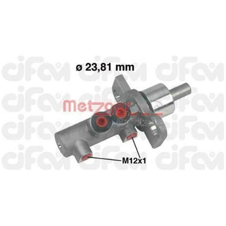 Metzger Hauptbremszylinder Audi A4 A6 Porsche Boxster VW Passat Metzger Hauptbremszylinder Audi A4 A6 Porsche Boxster VW Passat von METZGER