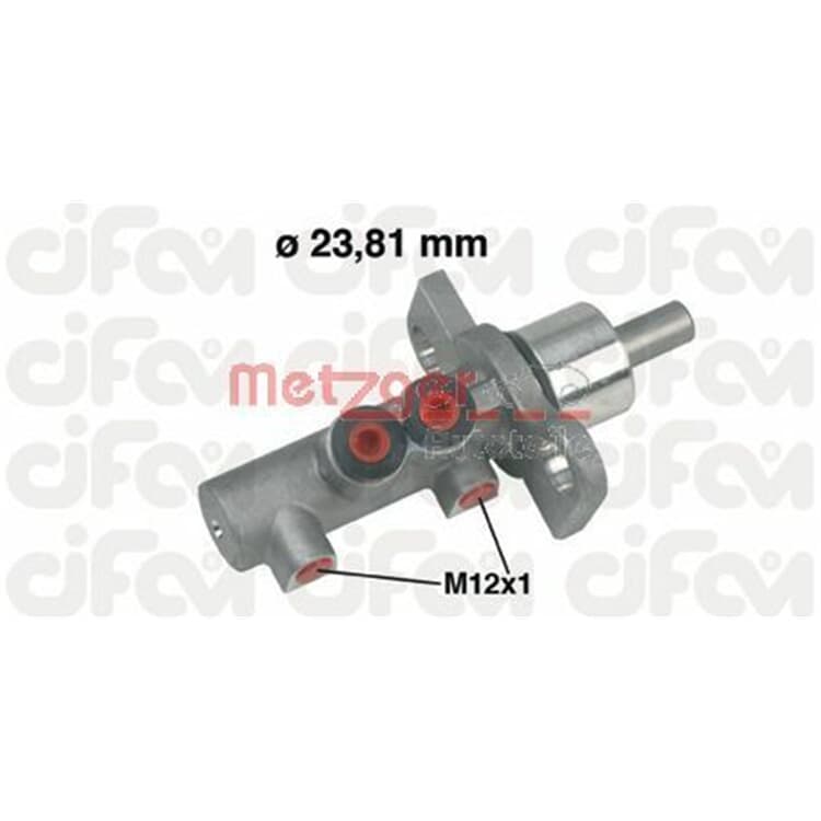 Metzger Hauptbremszylinder Audi A4 A6 Porsche Boxster VW Passat von METZGER